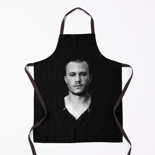 Item preview, Heath Ledger Black And White In White Background designed and sold by ADABDERRAHIM.