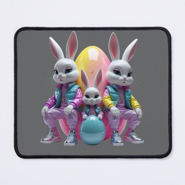Item preview, Funny Hyper Bunny Family | Bunny Gold 2026 Edition designed and sold by NK-Studios .