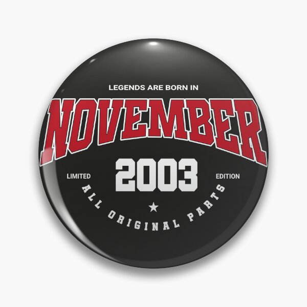 Item preview, November legends 2003 designed and sold by HB Shirts.