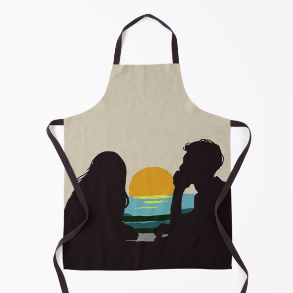 Item preview, Couple Watching Sunset – Romantic Silhouette designed and sold by Threadvyn744.