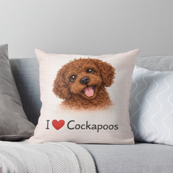 Item preview, Cockapoo I Love Cockapoos Brown Cockapoo Dog Lover Design designed and sold by Cockapoo Society.