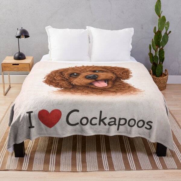 Item preview, Cockapoo I Love Cockapoos Brown Cockapoo Dog Lover Design designed and sold by Cockapoo Society.