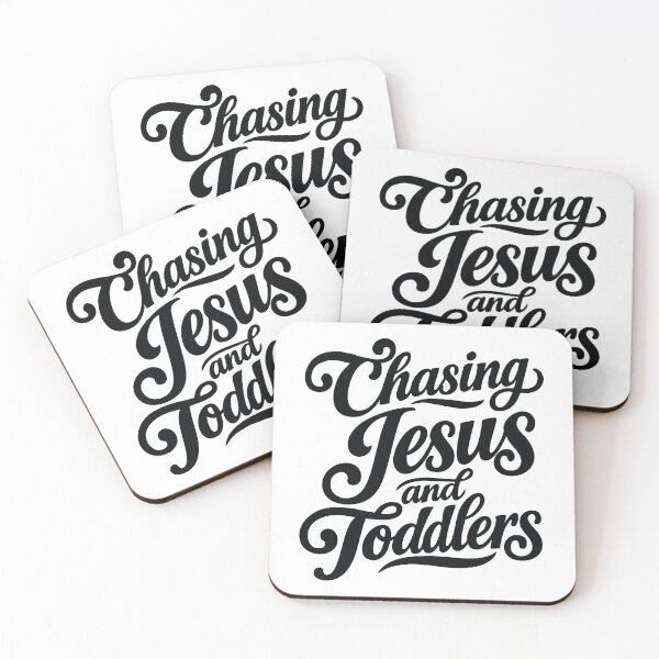 Item preview, Chasing Jesus and Toddlers,Christian Mom designed and sold by CloudyPress.