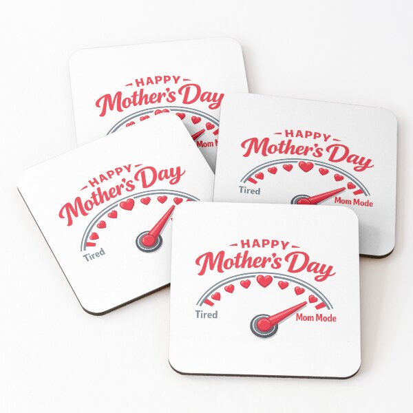 Item preview, Happy Mother's Day - Tired Mom Mode Meter designed and sold by inaveed.