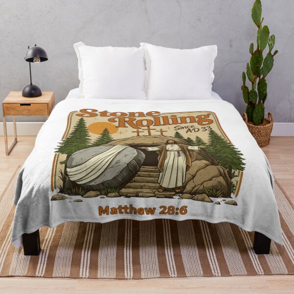 Item preview, He Is Risen Matthew 28 6 Christian Easter Design designed and sold by margamPagenberg.