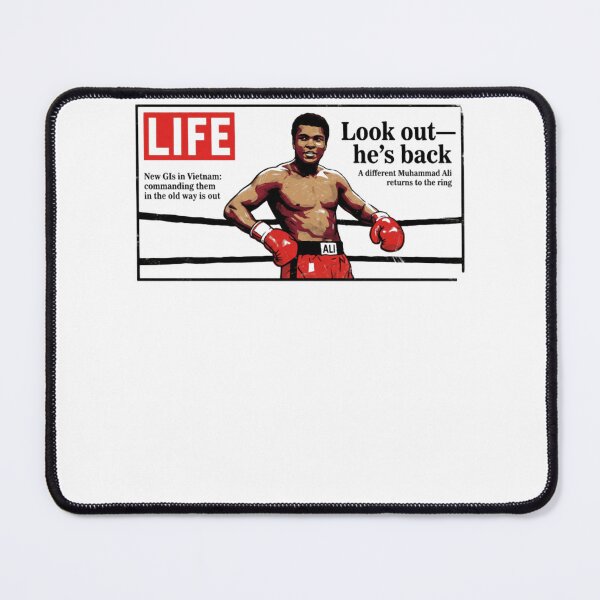 Item preview, Look Out He's Back A Different Muhammad Ali Returns To The Ring New Gls In Vietnam Commanding Them In The Old Way Is Out designed and sold by ADABDERRAHIM.