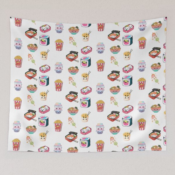 Item preview, Kawaii Japanese Food Feast designed and sold by The sticker haven.
