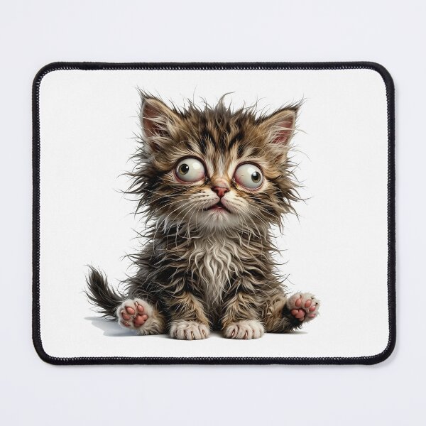 Item preview, The Shocked Little Kitty designed and sold by HeleDesign1983.
