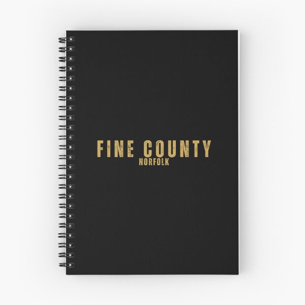 Item preview, Fine County Norfolk – Vintage Norfolk Heritage Typography designed and sold by NorfolkLegendsandIcons.