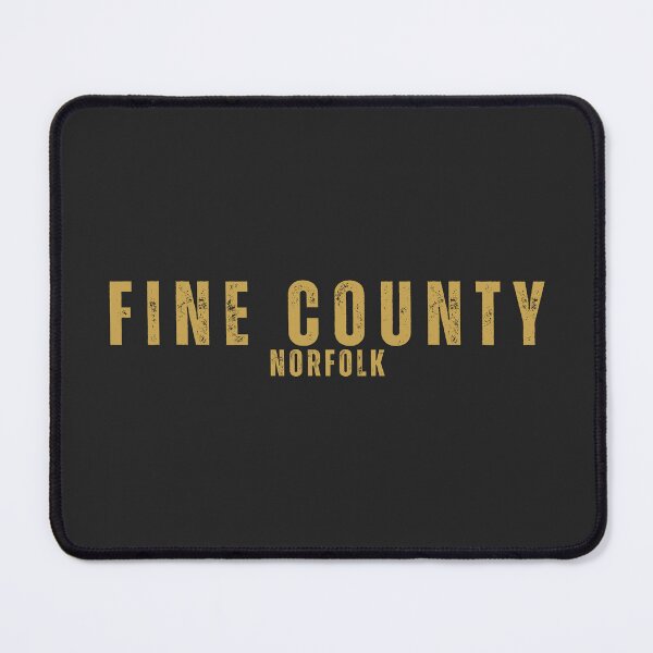 Item preview, Fine County Norfolk – Vintage Norfolk Heritage Typography designed and sold by NorfolkLegendsandIcons.