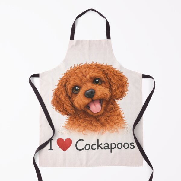 Item preview, I Love Cockapoos Red Cockapoo Dog Lover Gift Design designed and sold by Cockapoo Society.