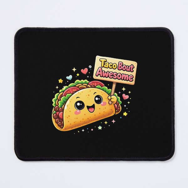 Item preview, Taco Bout Awesome Cute Kawaii Taco Funny Food Pun Design designed and sold by bilal sibgui.