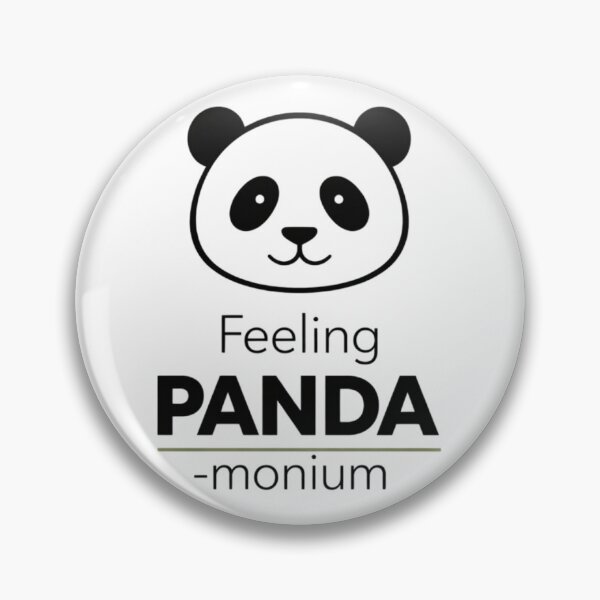 Item preview, Feeling Panda – Cute Funny Panda Pun Design designed and sold by rushaib.