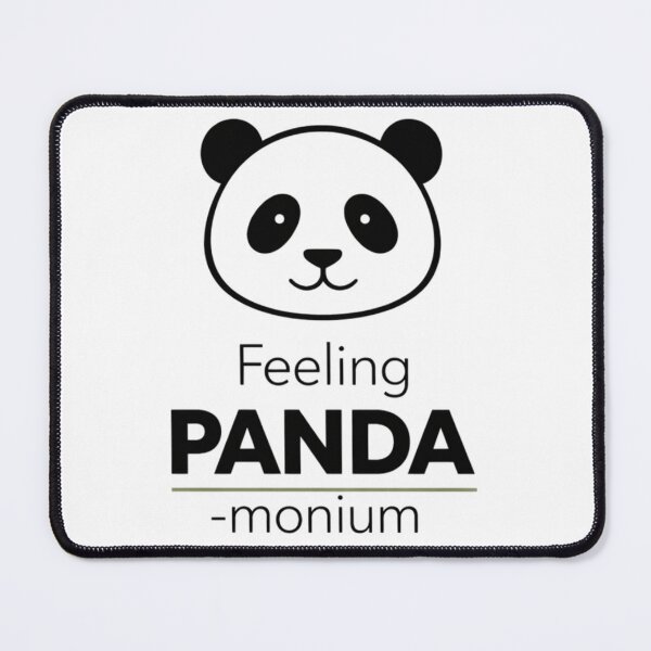 Item preview, Feeling Panda – Cute Funny Panda Pun Design designed and sold by rushaib.