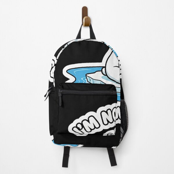 Item preview, Polar Bear on Iceberg - I Am Not Lost Kawaii Illustration designed and sold by WAWERJ STUDIO.