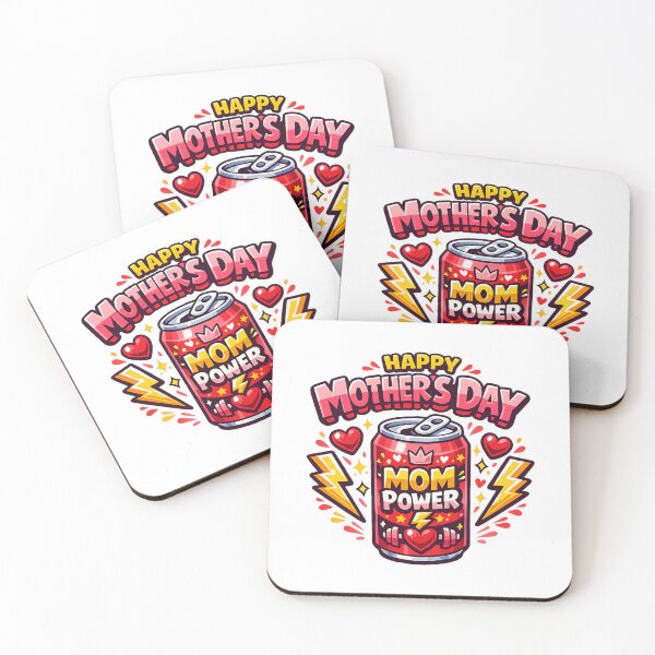 Item preview, Mom Power Energy Drink - Mother's Day Super Mom designed and sold by inaveed.