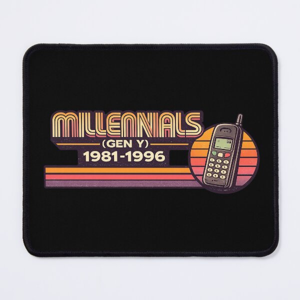 Item preview, Millennials Gen Y Nostalgia Retro Art designed and sold by Retr0Tshirts.