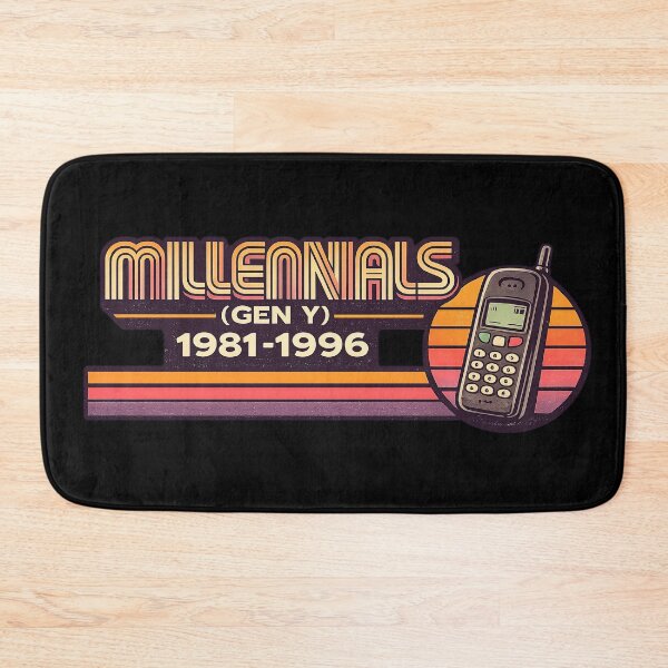 Item preview, Millennials Gen Y Nostalgia Retro Art designed and sold by Retr0Tshirts.