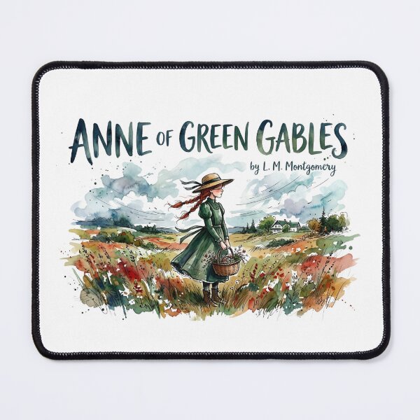 Item preview, Anne of Green Gables L. M. Montgomery Dramatic Watercolor Art designed and sold by Fenay Designs.