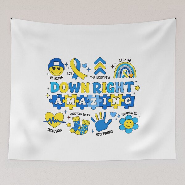 Item preview, Down Right Amazing Autism Awareness designed and sold by margamPagenberg.