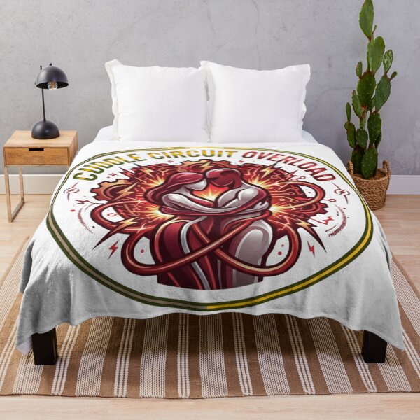 Item preview, Cuddle Circuit Overload: Intense Love and Electric Passion Embrace Logo designed and sold by RDproject.