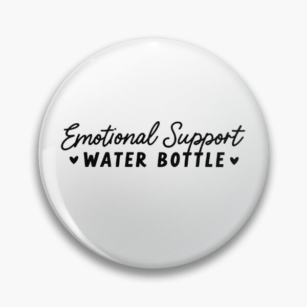 Item preview, Emotional Support Water Bottle designed and sold by krystalRomanart.