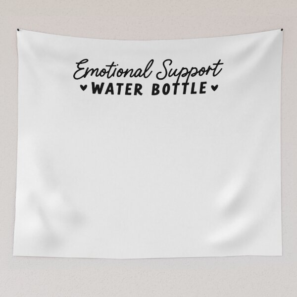 Item preview, Emotional Support Water Bottle designed and sold by krystalRomanart.