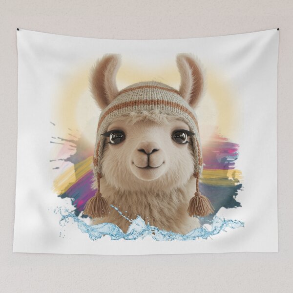 Item preview, Cute Alpaca Illustration | Kawaii Llama Animal Art designed and sold by ChenEngEng.