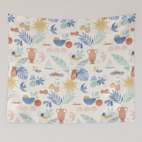 Item preview, Mediterranean hues designed and sold by appleyards.