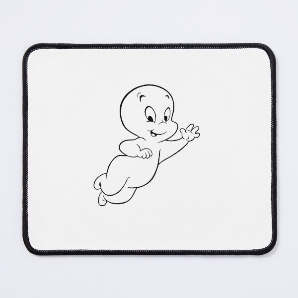 Item preview, Vintage Ghost · Classic Cartoon Illustration · Retro Animation Drawing · Black and White Line Art designed and sold by Atropa Parcae.