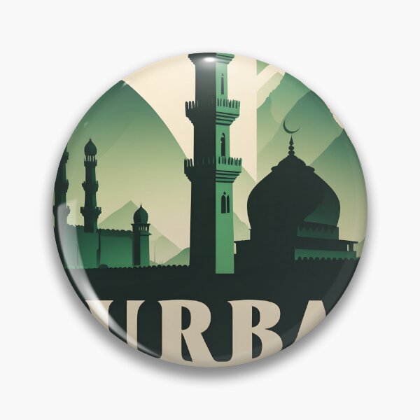 Item preview, Turbat Pakistan Retro Vintage Travel Souvenir designed and sold by TravelersGems.