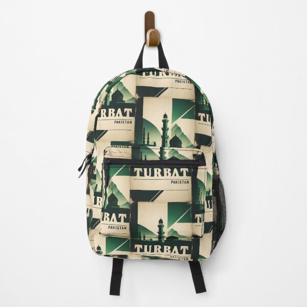 Item preview, Turbat Pakistan Retro Vintage Travel Souvenir designed and sold by TravelersGems.
