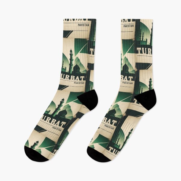 Item preview, Turbat Pakistan Retro Vintage Travel Souvenir designed and sold by TravelersGems.