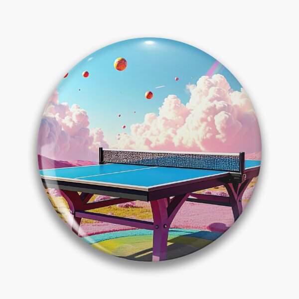 Item preview, Pastel Dream Table Tennis: Surreal Candy World Ping Pong T-Shirt designed and sold by OhMyPingCo.