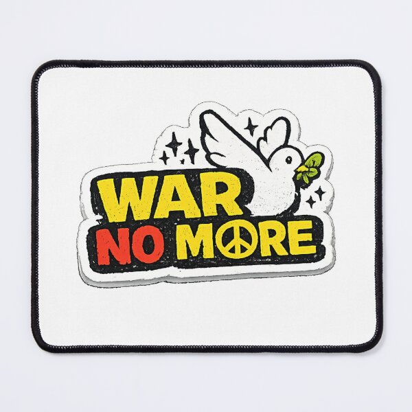 Item preview, War No More – Peace & Humanity Sticker designed and sold by fritz-10signer.