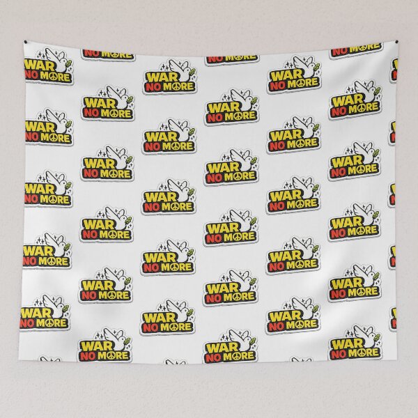 Item preview, War No More – Peace & Humanity Sticker  designed and sold by fritz-10signer.
