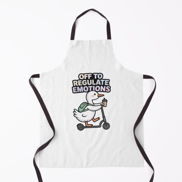 Item preview, Off To Regulate Emotions Funny Goose Mental Health designed and sold by krystalRomanart.