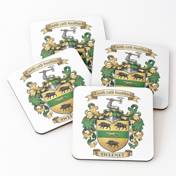Item preview, The Sweeney Family Coat of Arms designed and sold by BagTown Clans.