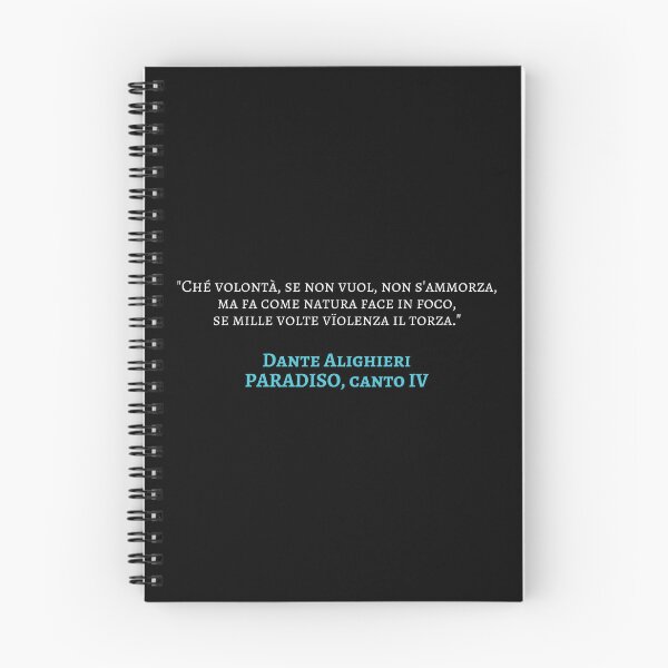 Item preview, Dante Alighieri Paradiso Quote Canto IV - Human Will designed and sold by Lemon Pepper.