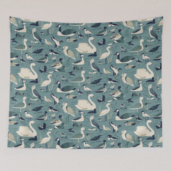 Item preview, Lake Life - Mineral Blue designed and sold by appleyards.
