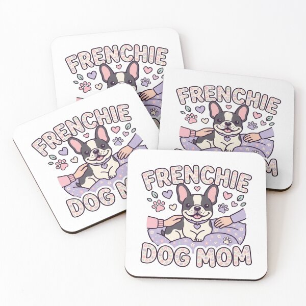 Item preview, French Bulldog Dog Mom Cute Frenchie Lover Sticker designed and sold by Imaginarium of Chaos falcon88 .