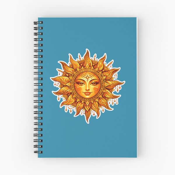 Item preview, Intricate Stylized Sun Celestial Art designed and sold by Orca Chuckle Studios.