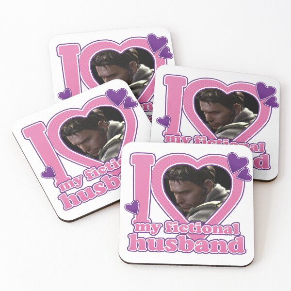 Item preview, I Love My Fictional Husband Chris Redfield Resident Evil designed and sold by CAFE5to2.