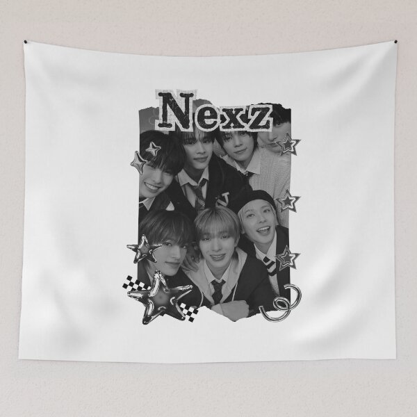 Item preview, NEX Seven Member K-Pop Boy Group Portrait Korean Japanese boy band designed and sold by AJUNICE STUDIO.