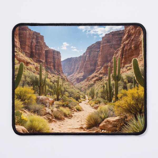 Item preview, Desert trail between rocky canyons designed and sold by JuViRo.