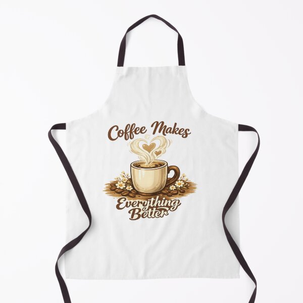 Item preview, Coffee Makes Everything Better – Cute Coffee Lover Quote Design for Mug, Sticker & T-Shirt designed and sold by ArtWaveStudio8.