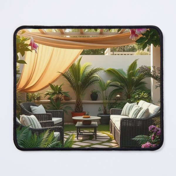 Item preview, Luxurious Mediterranean Biophilic Garden Patio Design designed and sold by Vida e Arte.