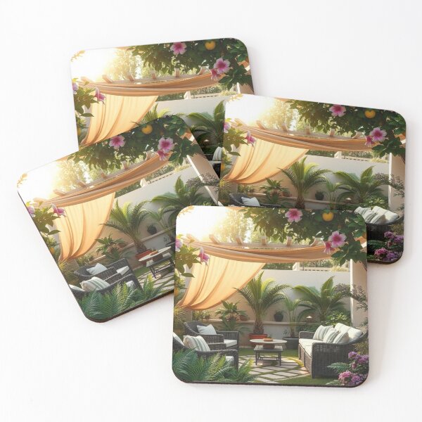Item preview, Luxurious Mediterranean Biophilic Garden Patio Design designed and sold by Vida e Arte.