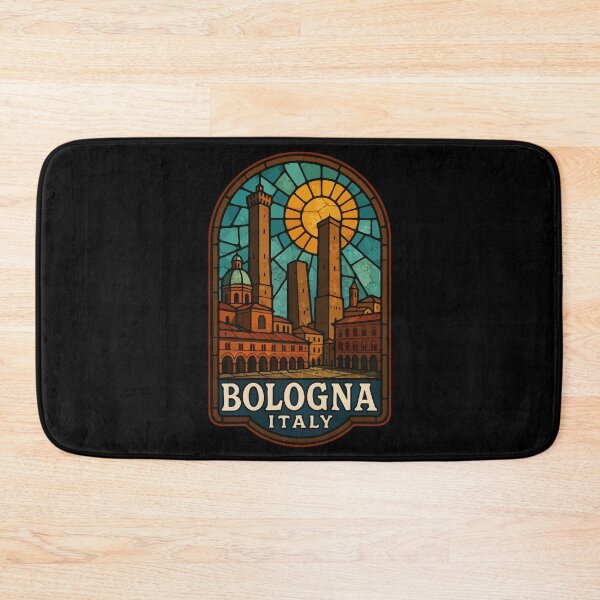 Item preview, Bologna Italy Stained Glass Art designed and sold by TomFrontierArt.