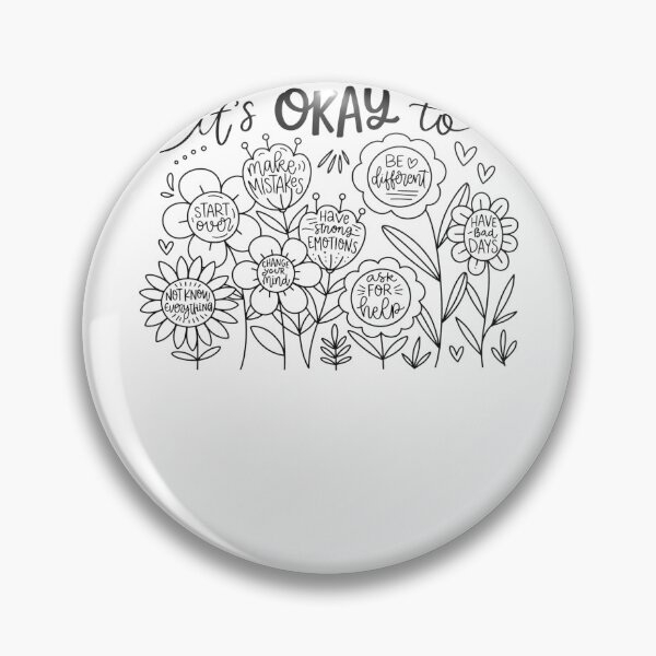 Item preview, It's Okay To Boho Floral designed and sold by krystalRomanart.